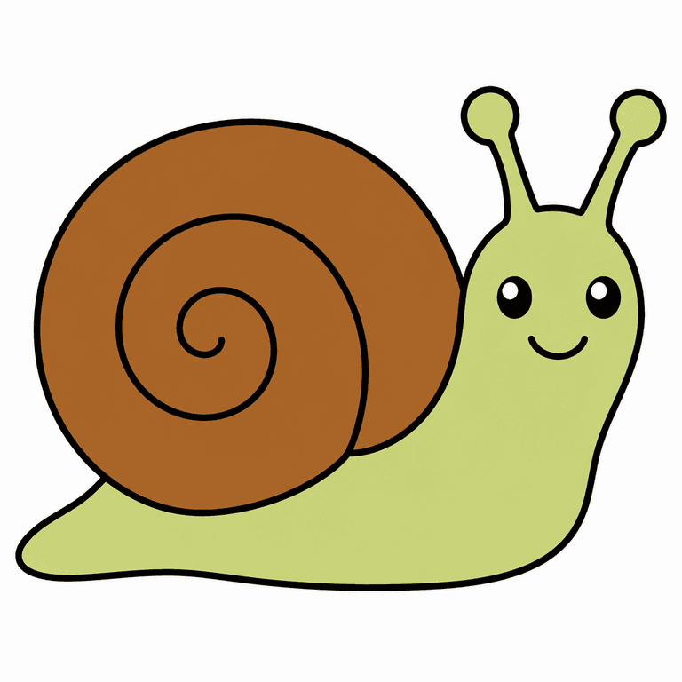 Conectar Puntos: Caracol