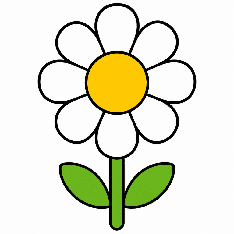 Connect the Dots: Flower