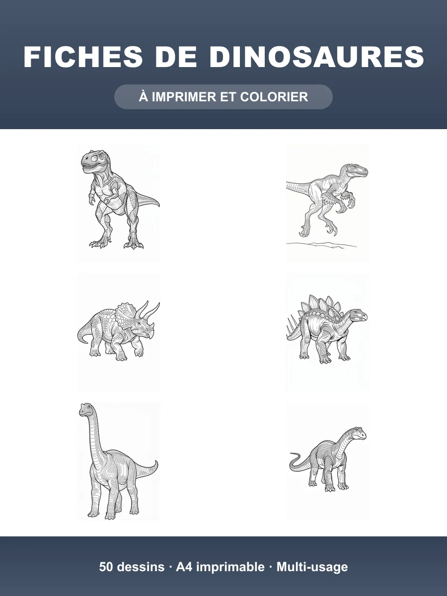 Pack Dinosaures
