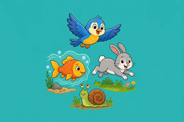 Cómo se mueven los animales